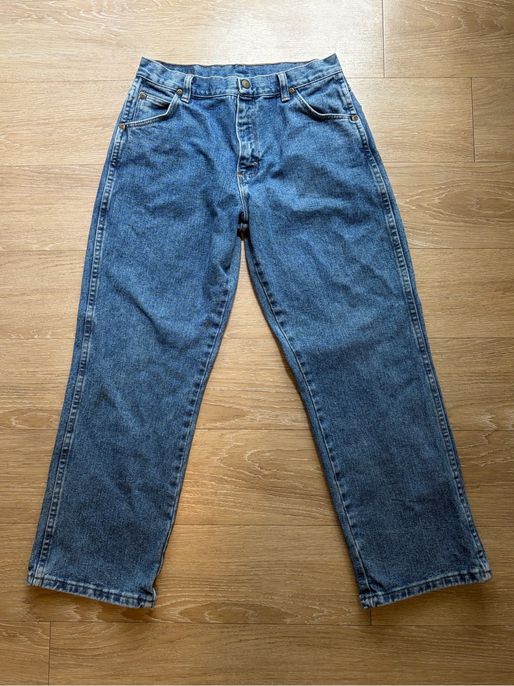 90’s Vintage Wrangler Straight-Leg Denim Jeans
